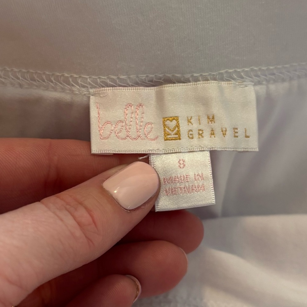 Belle by Kim Gravel White Skort 8 - Picture 6 of 8
